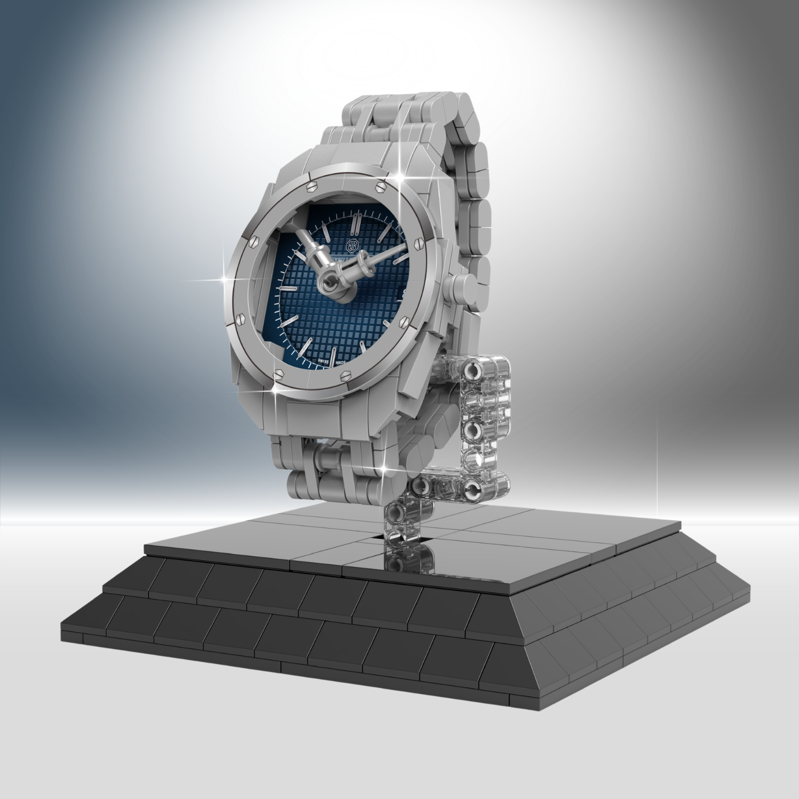 Royal Oak WAFFLE BLUE