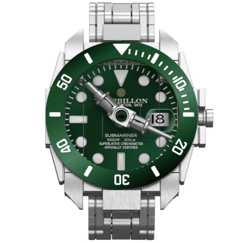 Tourbillon Bricks SUBMARINE HULK front