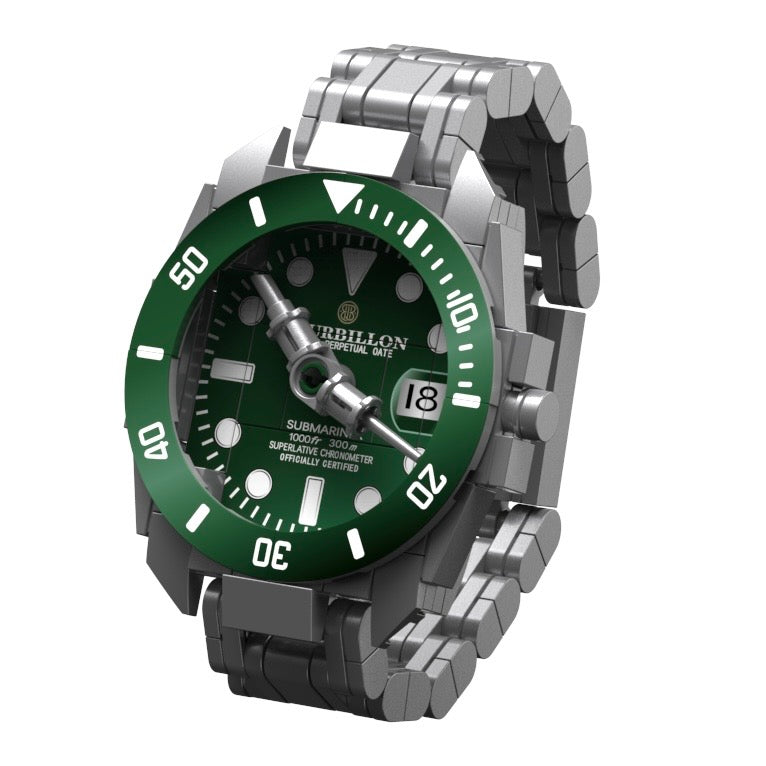 Tourbillon Bricks SUBMARINE HULK side render